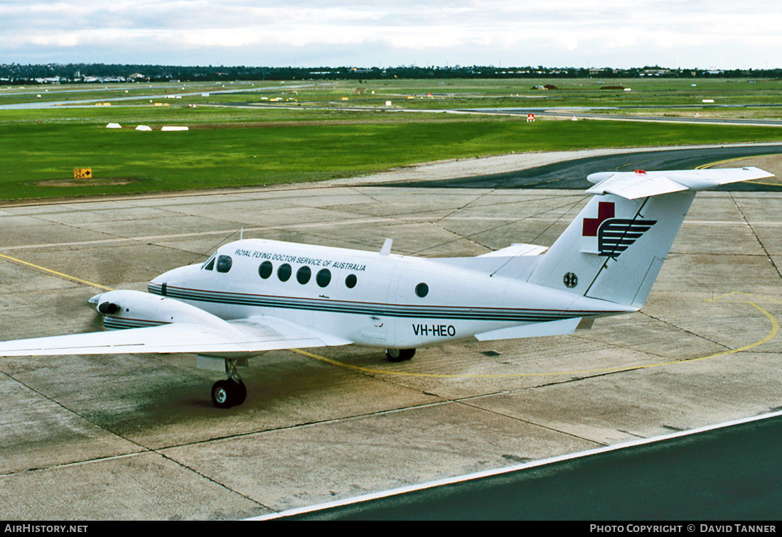 Aircraft Photo of VH-HEO | Beech 200C Super King Air | Royal Flying Doctor Service - RFDS | AirHistory.net #31085