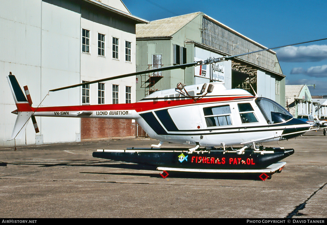 Aircraft Photo of VH-SWH | Bell 206B-3 JetRanger III | Lloyd Aviation | AirHistory.net #31102