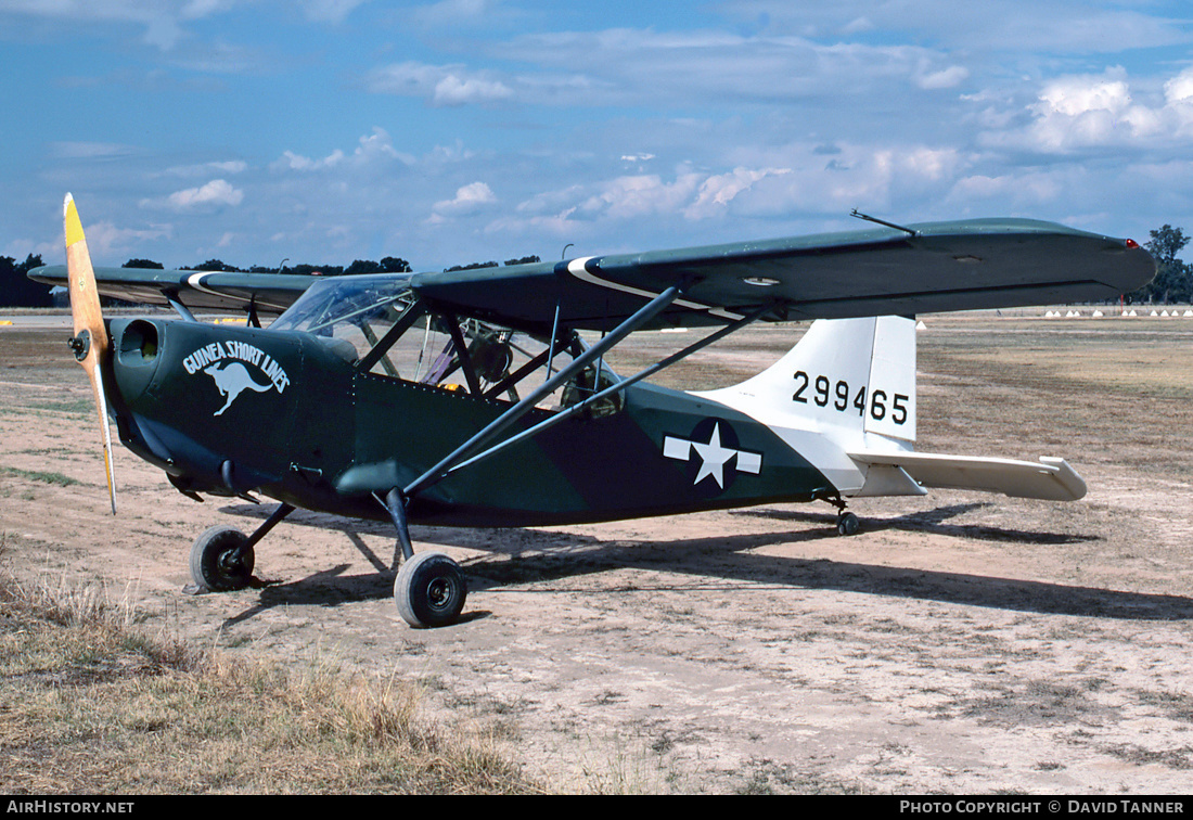 Aircraft Photo of VH-BFR / 299465 | Stinson L-5B Sentinel | USA - Air Force | AirHistory.net #31131