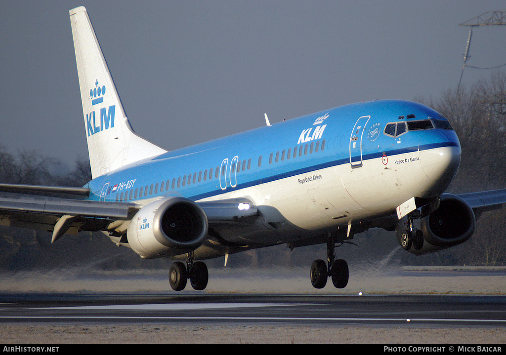 Aircraft Photo of PH-BDY | Boeing 737-406 | KLM - Royal Dutch Airlines | AirHistory.net #31156