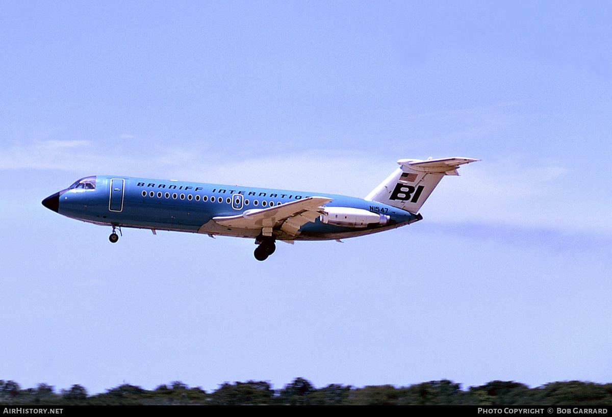 Aircraft Photo of N1547 | BAC 111-203AE One-Eleven | Braniff International Airways | AirHistory.net #31172