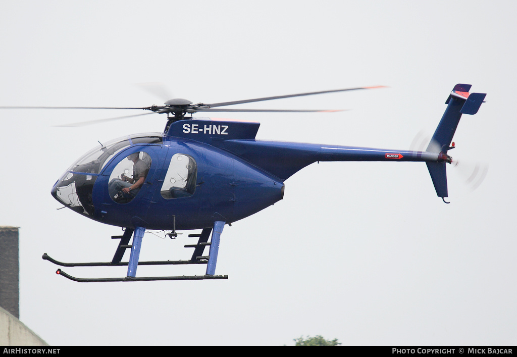 Aircraft Photo of SE-HNZ | McDonnell Douglas MD-500E (369E) | AirHistory.net #31181