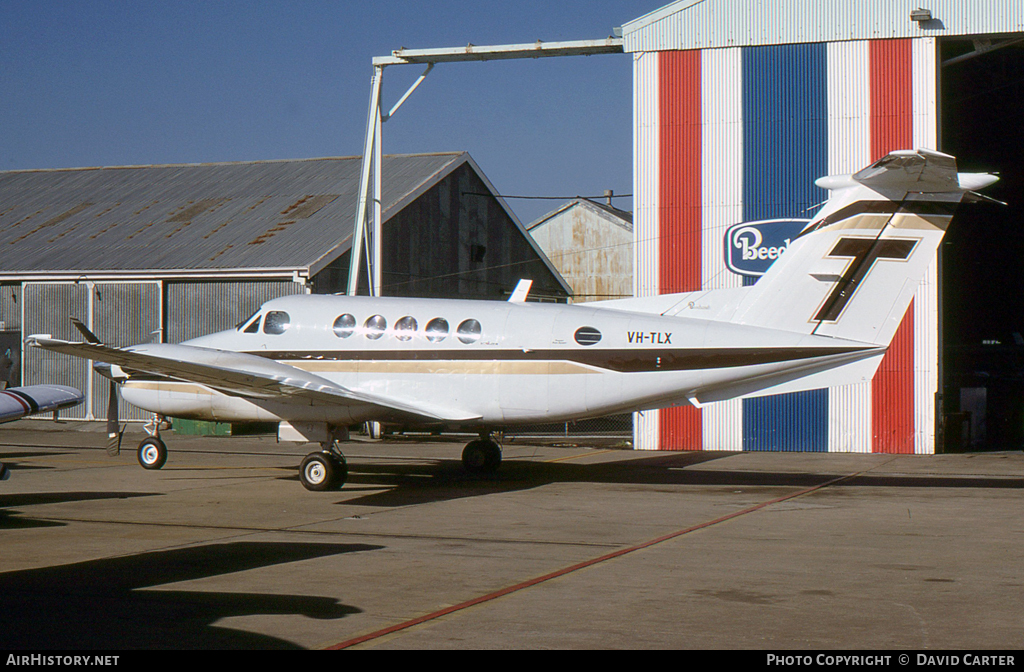 Aircraft Photo of VH-TLX | Beech 200 Super King Air | Trans West Airlines | AirHistory.net #31194