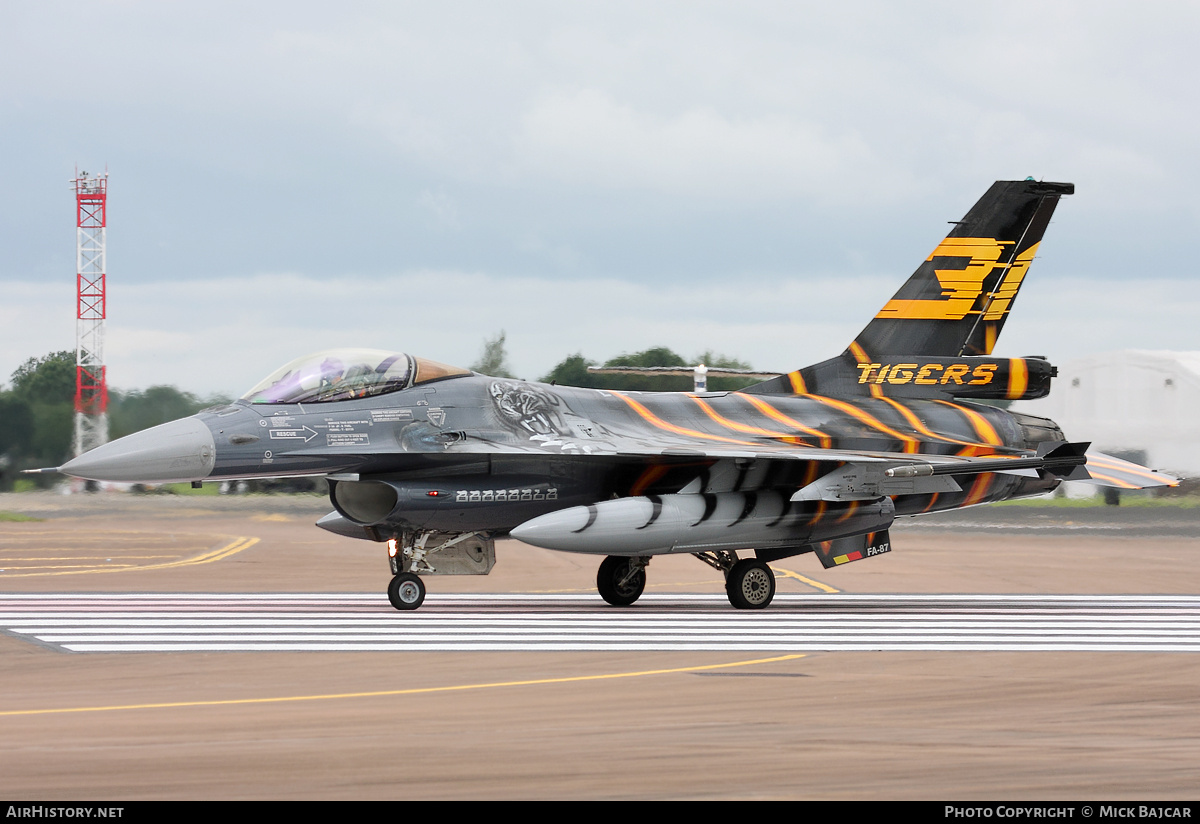 Aircraft Photo of FA-87 | General Dynamics F-16AM Fighting Falcon | Belgium - Air Force | AirHistory.net #31199