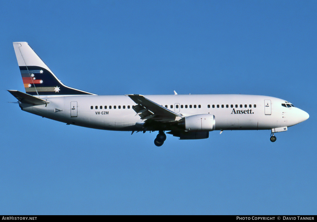 Aircraft Photo of VH-CZM | Boeing 737-377 | Ansett | AirHistory.net #31210