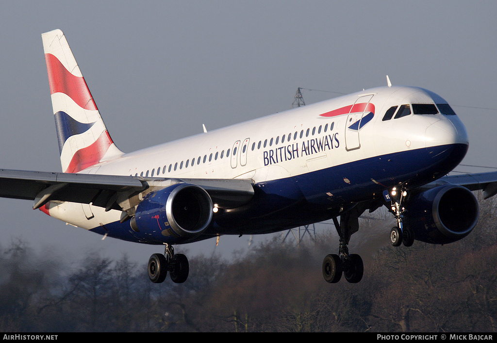 Aircraft Photo of G-BUSE | Airbus A320-111 | British Airways | AirHistory.net #31220