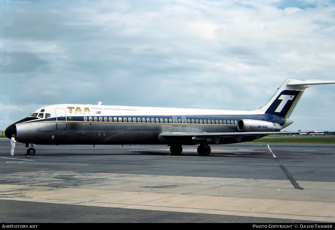 Aircraft Photo of VH-TJQ | McDonnell Douglas DC-9-31 | Trans-Australia Airlines - TAA | AirHistory.net #31226