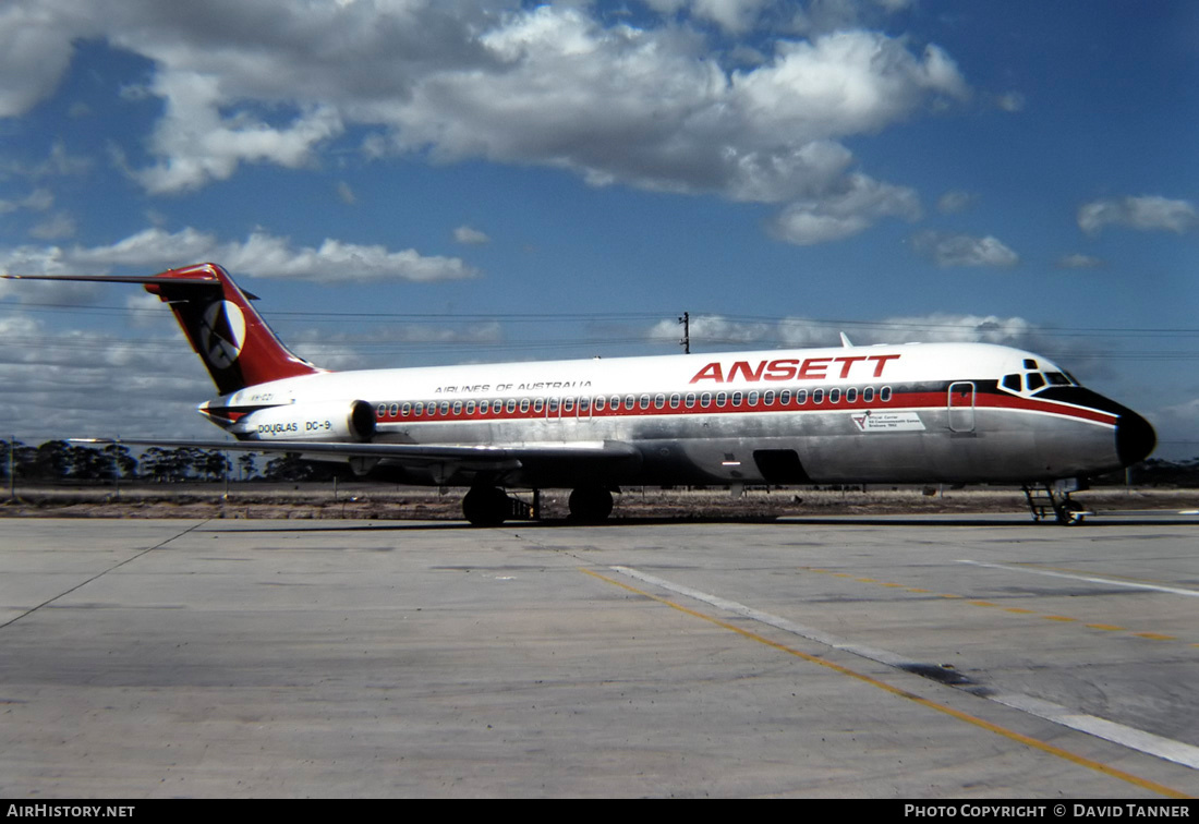 Aircraft Photo of VH-CZI | McDonnell Douglas DC-9-31 | Ansett Airlines of Australia | AirHistory.net #31227