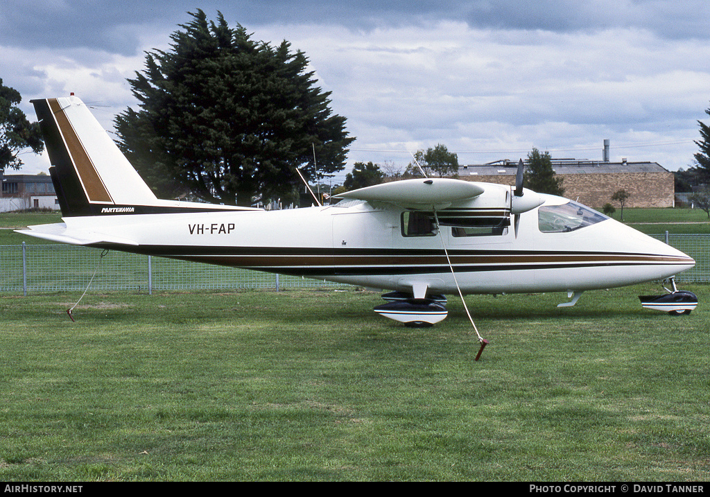 Aircraft Photo of VH-FAP | Partenavia P-68B | AirHistory.net #31234