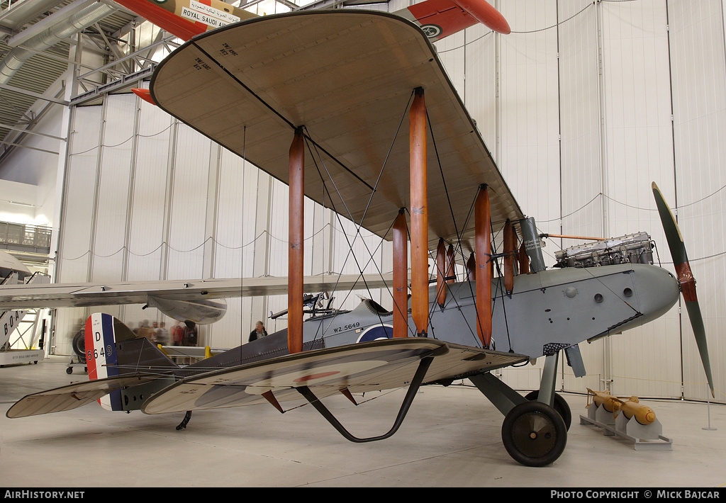 Aircraft Photo of D5649 | Airco DH-9 | UK - Air Force | AirHistory.net #31251