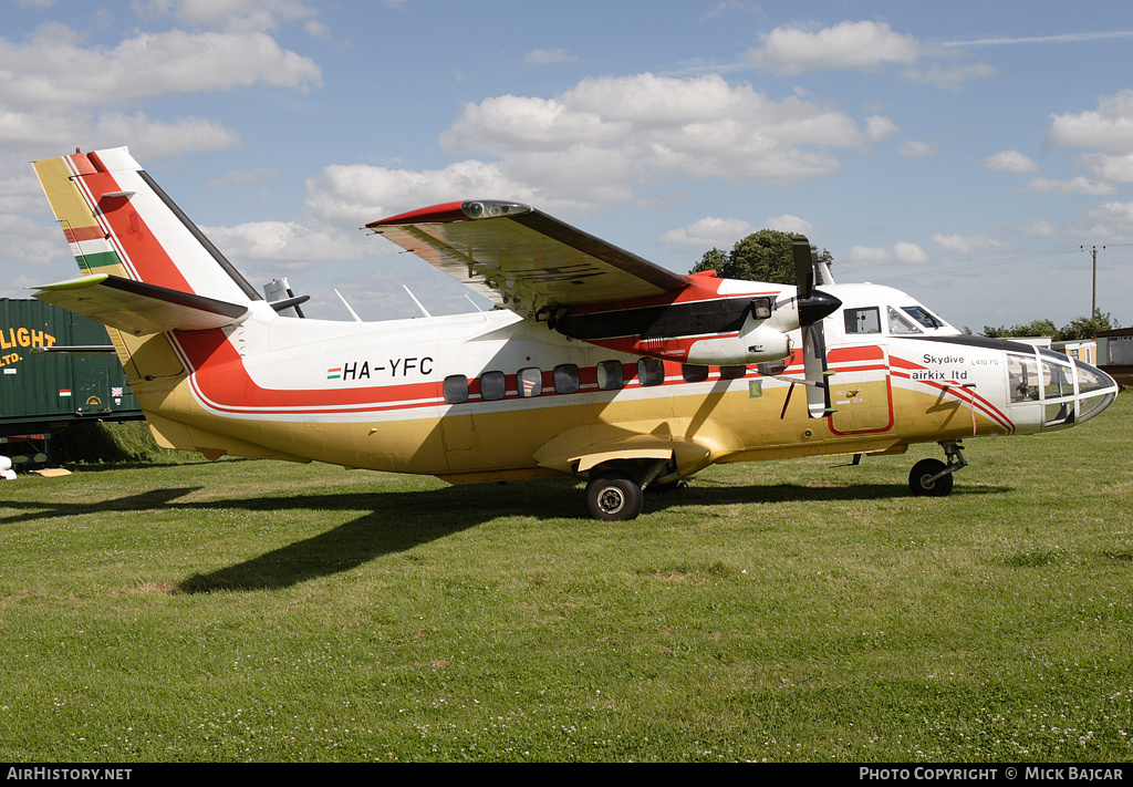 Aircraft Photo of HA-YFC | Let L-410FG Turbolet | AirHistory.net #31253