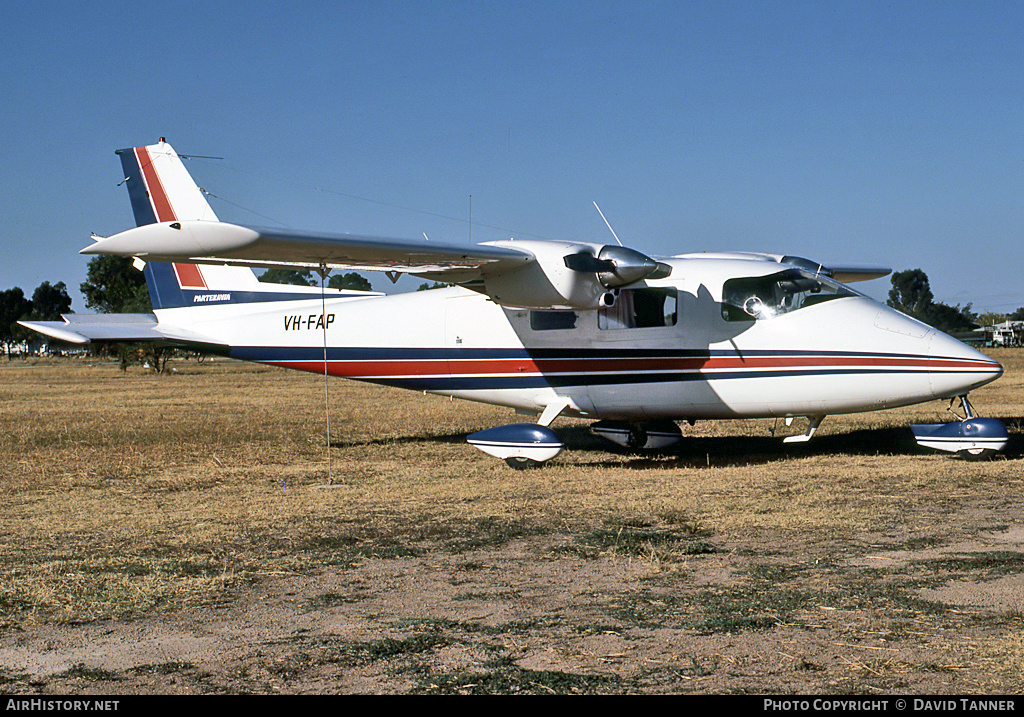 Aircraft Photo of VH-FAP | Partenavia P-68B | AirHistory.net #31260