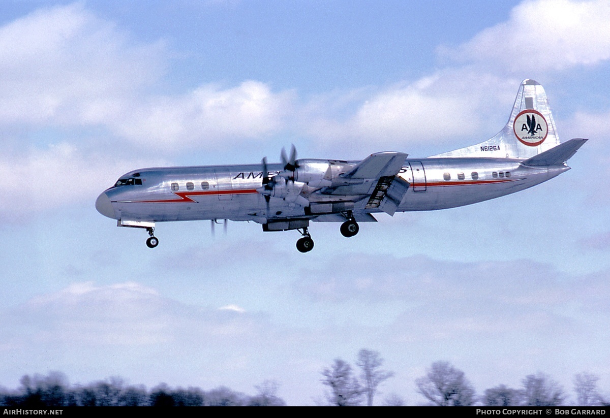 Aircraft Photo of N6126A | Lockheed L-188A Electra | American Airlines | AirHistory.net #31264