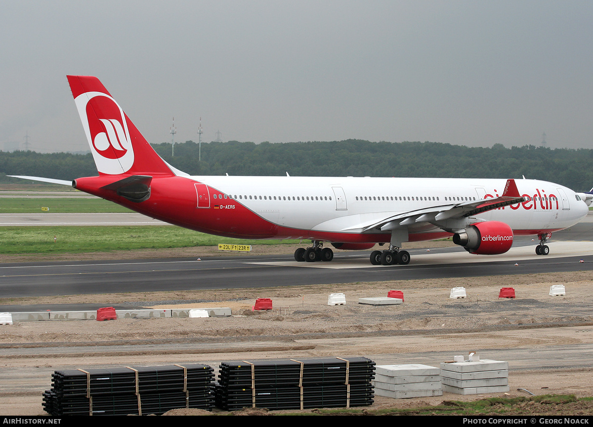 Aircraft Photo of D-AERS | Airbus A330-322 | Air Berlin | AirHistory.net #31273