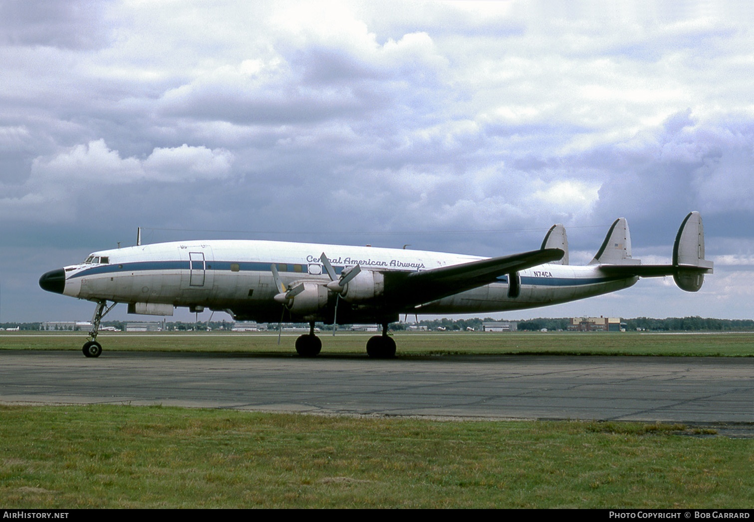 Aircraft Photo of N74CA | Lockheed L-1049H Super Constellation | Central American Airways | AirHistory.net #31282
