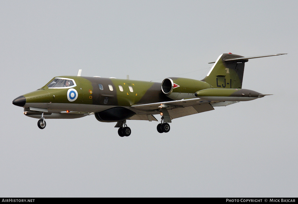 Aircraft Photo of LJ-1 | Gates Learjet UC-35A | Finland - Air Force | AirHistory.net #31288