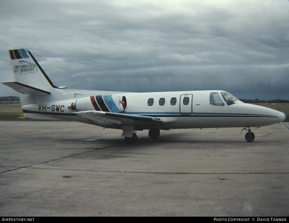 Aircraft Photo of VH-SWC | Cessna 500 Citation I | Presidential Jet Services | AirHistory.net #31293