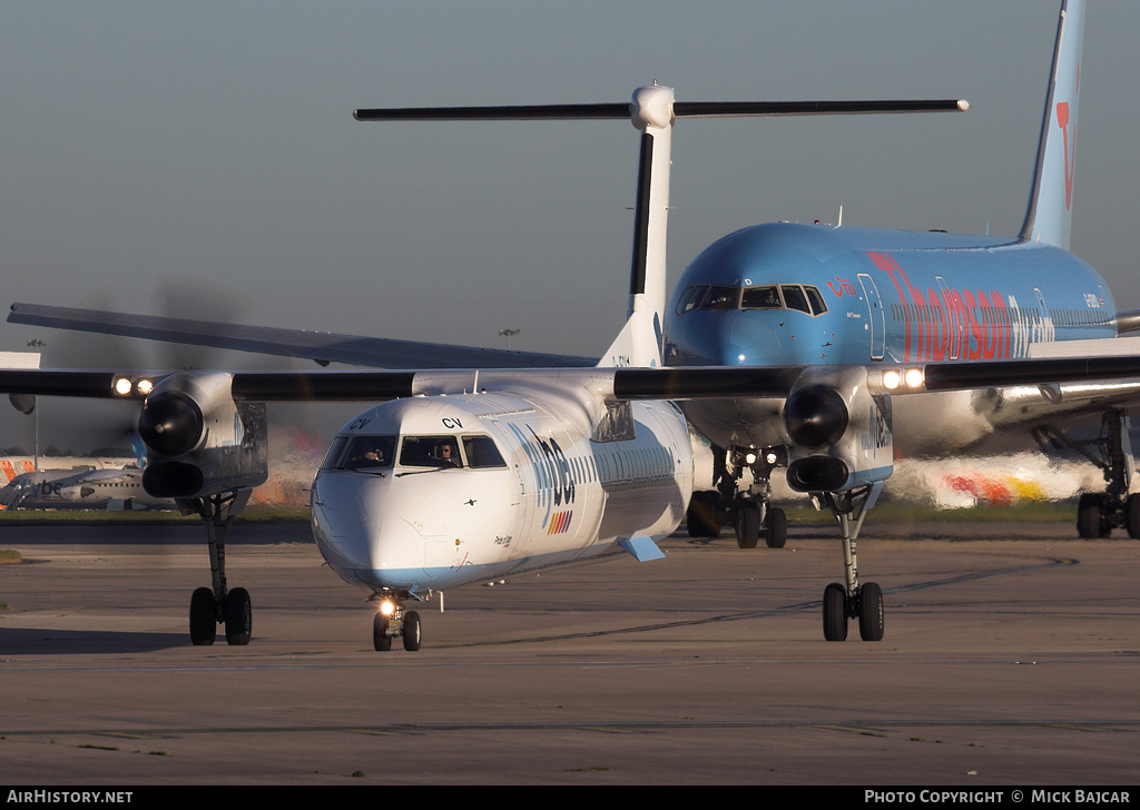 Aircraft Photo of G-JECV | Bombardier DHC-8-402 Dash 8 | Flybe | AirHistory.net #31301