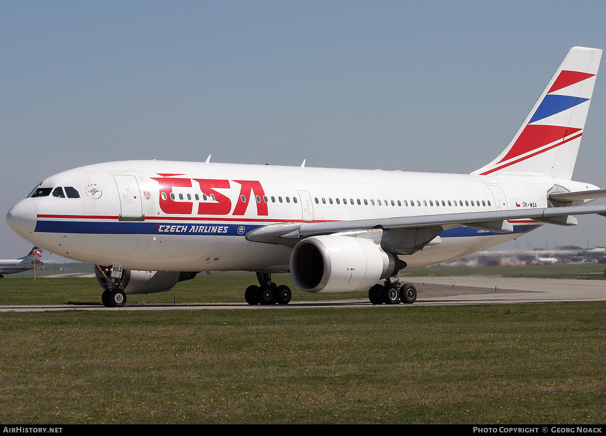 Aircraft Photo of OK-WAA | Airbus A310-304 | ČSA - Czech Airlines | AirHistory.net #31306