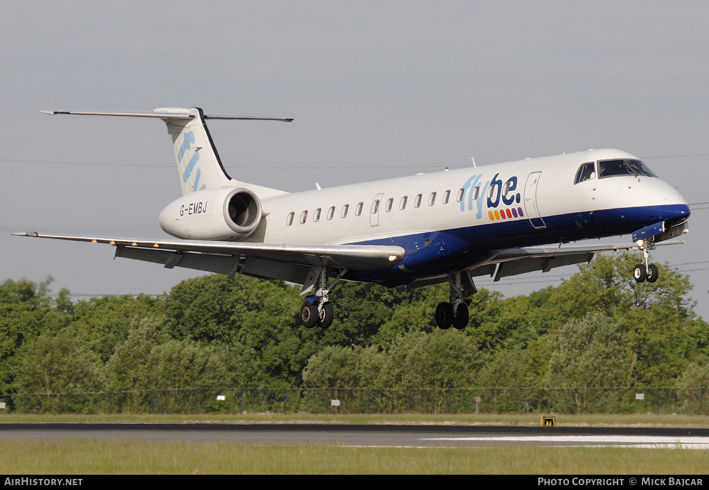 Aircraft Photo of G-EMBJ | Embraer ERJ-145EU (EMB-145EU) | Flybe | AirHistory.net #31308