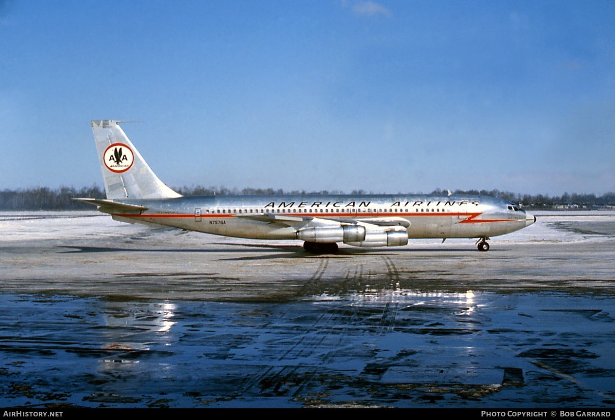 Aircraft Photo of N7576A | Boeing 707-123B | American Airlines | AirHistory.net #31312