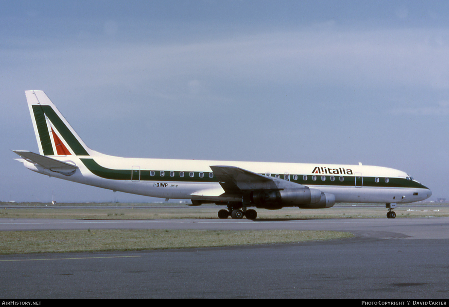 Aircraft Photo of I-DIWP | Douglas DC-8-43 | Alitalia | AirHistory.net #31313