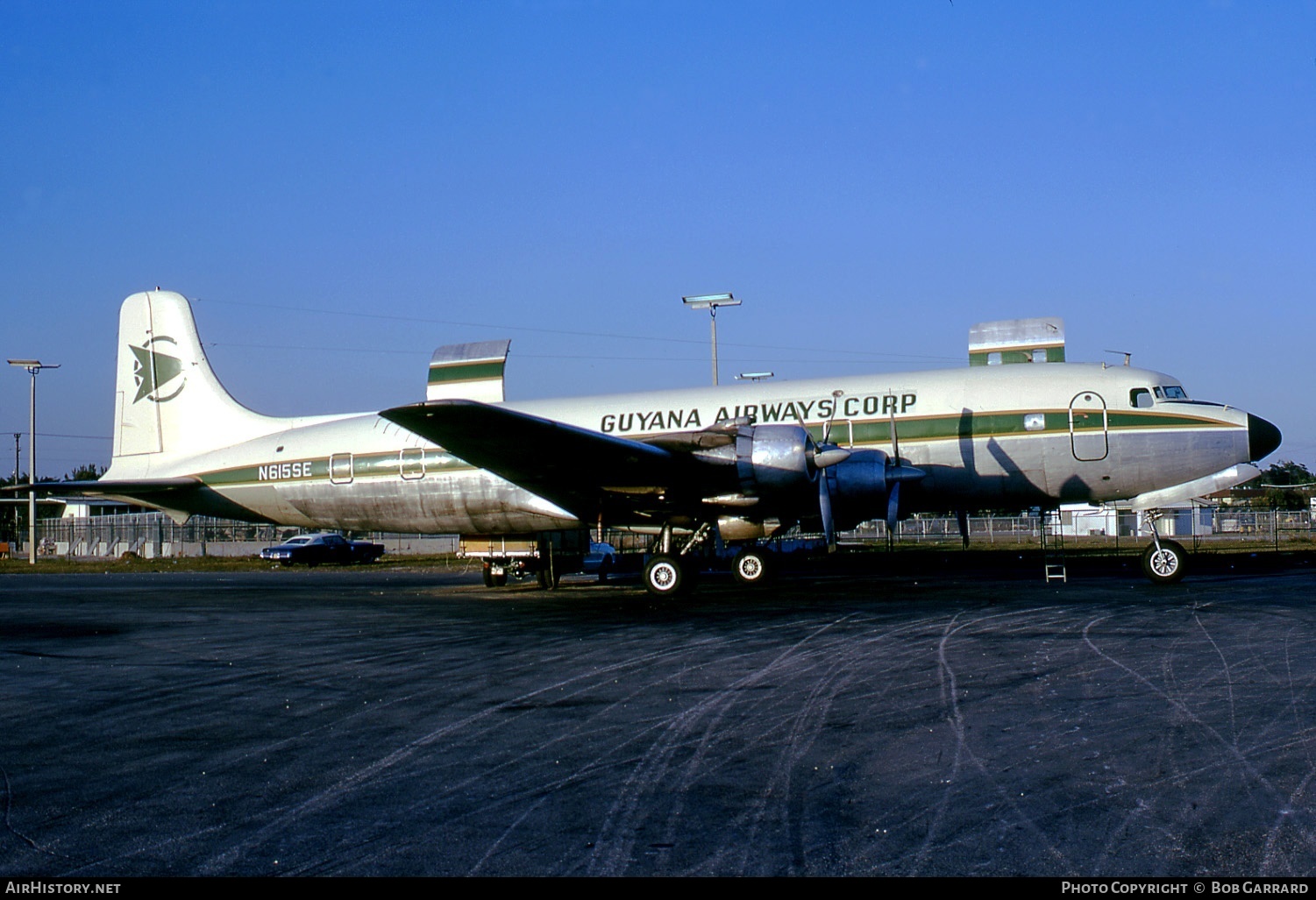 Aircraft Photo of N615SE | Douglas DC-6A | Guyana Airways | AirHistory.net #31314