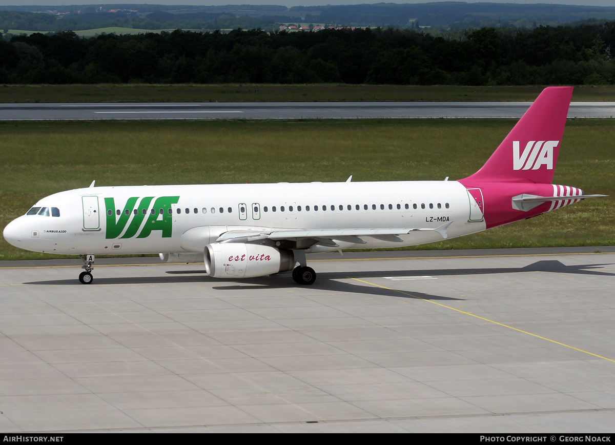 Aircraft Photo of LZ-MDA | Airbus A320-232 | VIA - Air VIA Bulgarian Airways | AirHistory.net #31323