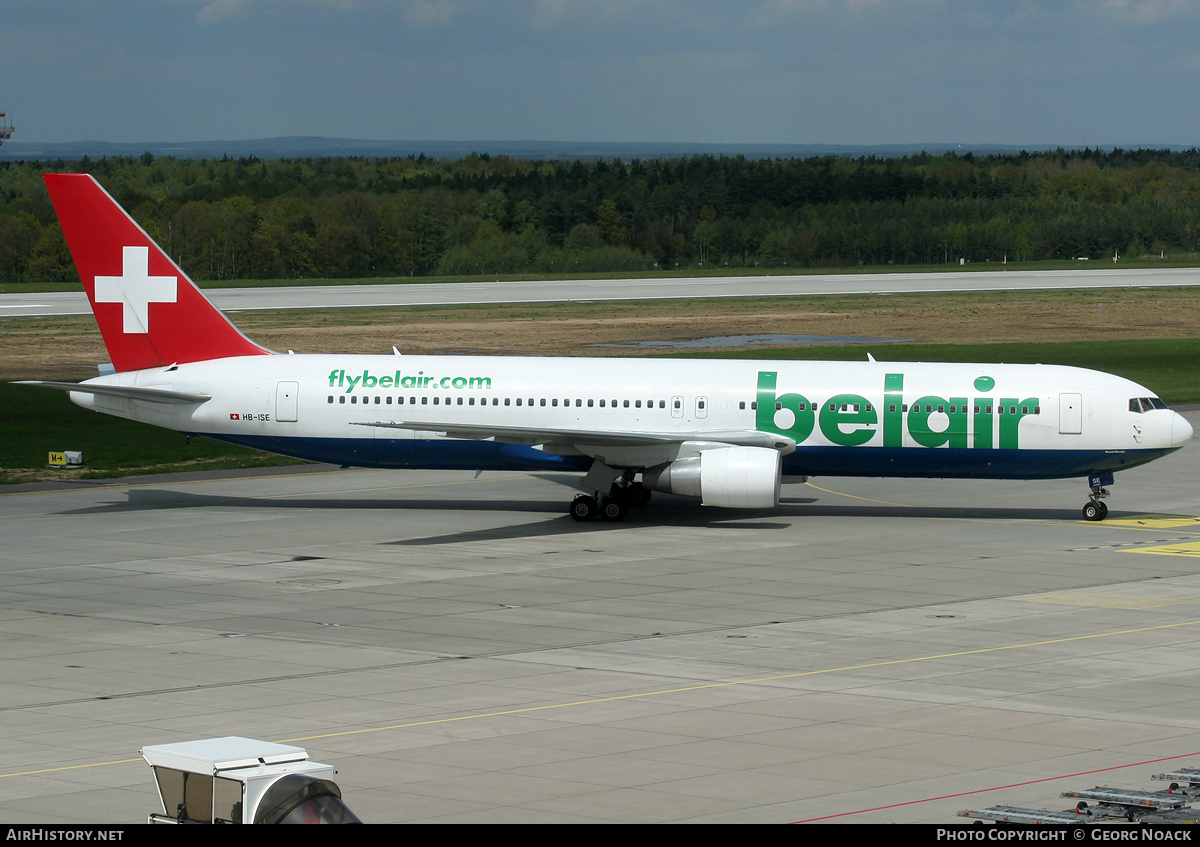 Aircraft Photo of HB-ISE | Boeing 767-3Q8/ER | Belair | AirHistory.net #31328