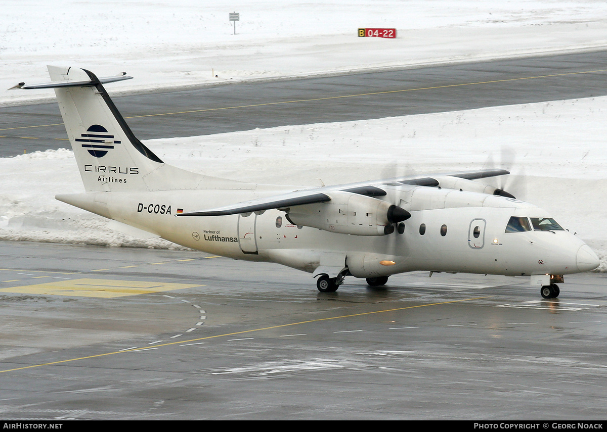 Aircraft Photo of D-COSA | Dornier 328-110 | Cirrus Airlines | AirHistory.net #31334
