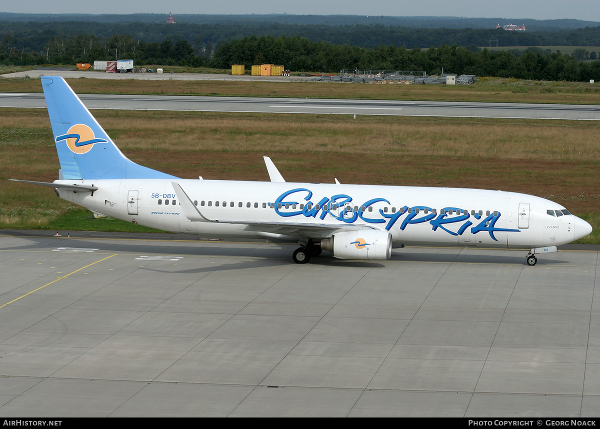 Aircraft Photo of 5B-DBV | Boeing 737-8Q8 | Eurocypria Airlines | AirHistory.net #31344