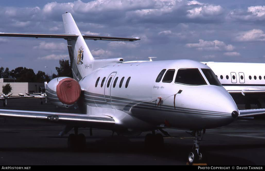 Aircraft Photo of VH-III | British Aerospace BAe-125-800B | AirHistory.net #31372