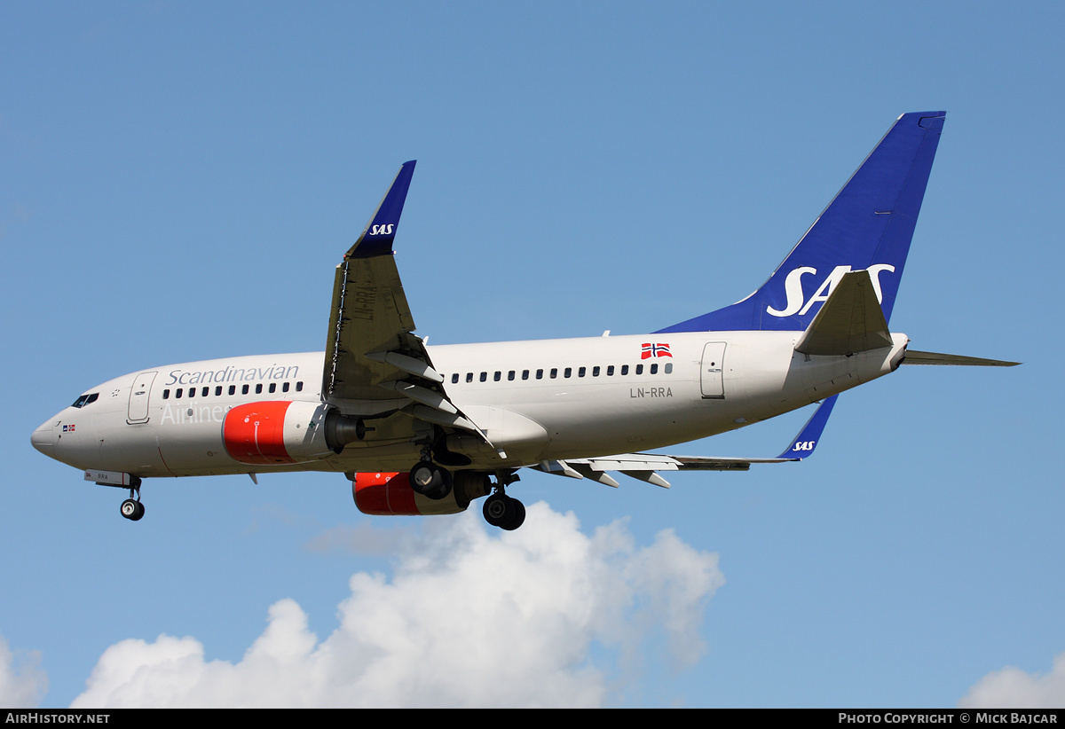 Aircraft Photo of LN-RRA | Boeing 737-783 | Scandinavian Airlines - SAS | AirHistory.net #31380