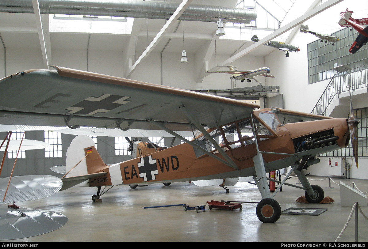 Aircraft Photo of D-EAWD | Fieseler Fi-156C-3 Storch | Germany - Air Force | AirHistory.net #31386