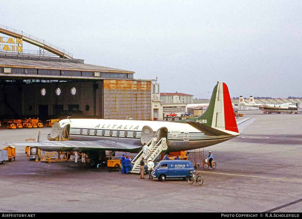 Aircraft Photo of I-LIRG | Vickers 798D Viscount | Alitalia | AirHistory.net #31390