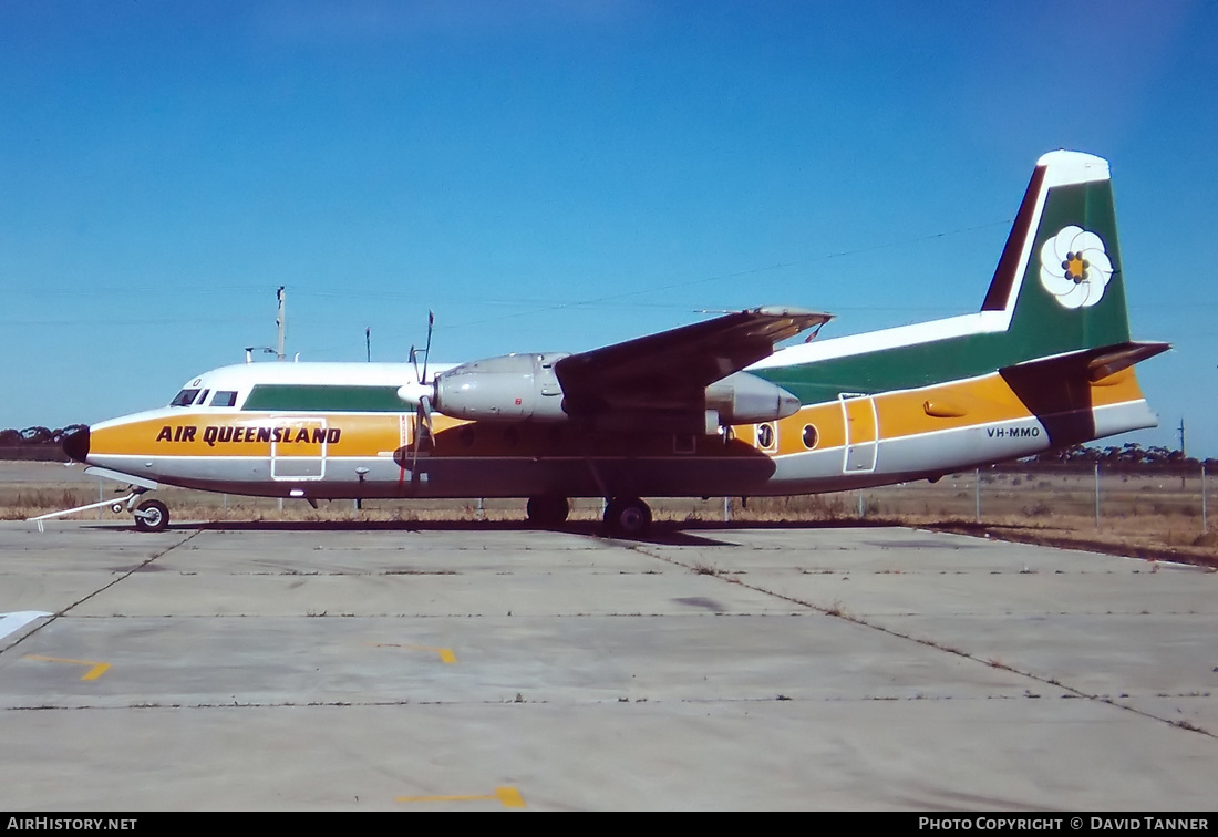 Aircraft Photo of VH-MMO | Fokker F27-200 Friendship | Air Queensland | AirHistory.net #31399