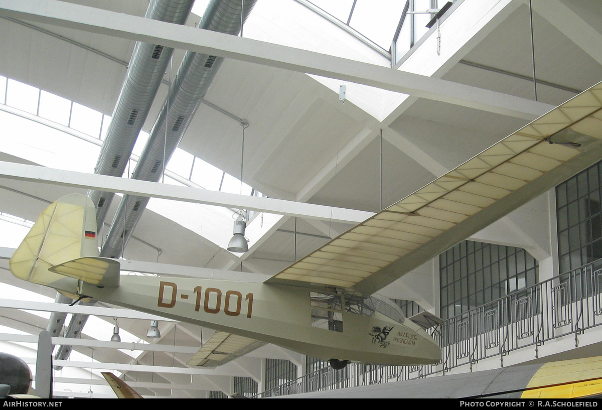 Aircraft Photo of D-1001 | Akaflieg Munchen Mu 10 Milan | Akaflieg Munchen | AirHistory.net #31403