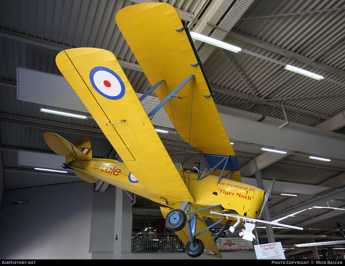Aircraft Photo of D-EDON / DE623 | De Havilland D.H. 82A Tiger Moth | UK - Air Force | AirHistory.net #31430