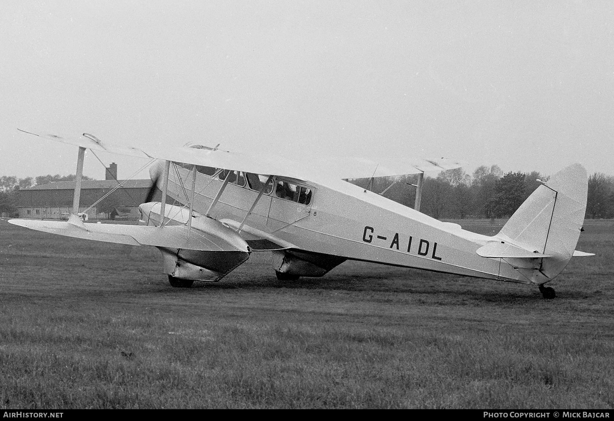 Aircraft Photo of G-AIDL | De Havilland D.H. 89A Dragon Rapide | AirHistory.net #31436