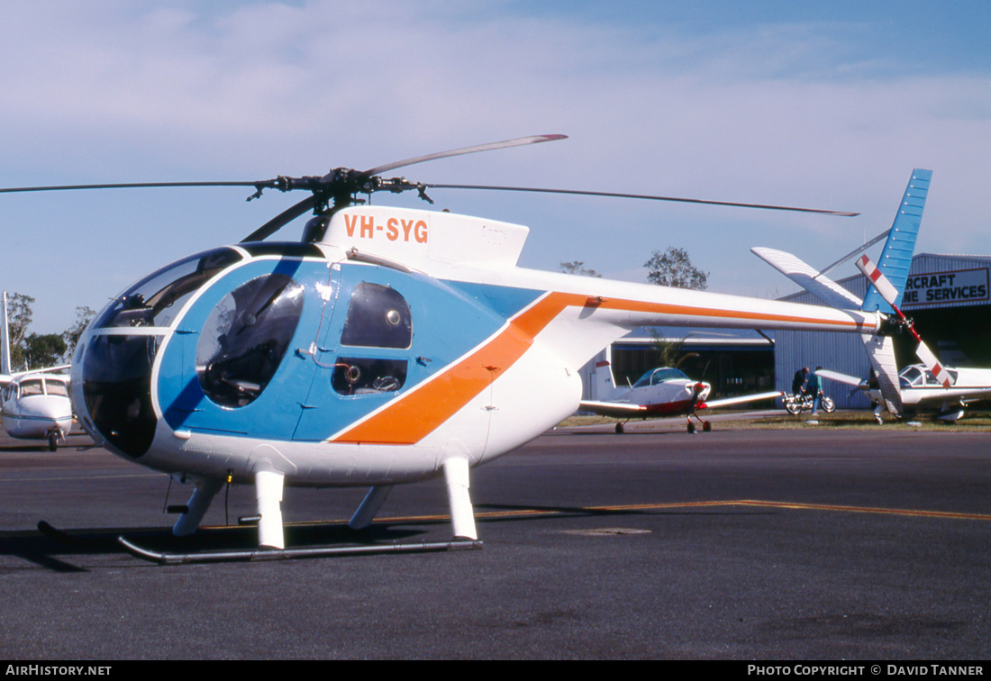 Aircraft Photo of VH-SYG | Hughes 500C (369HS) | AirHistory.net #31456