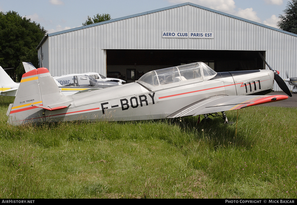 Aircraft Photo of F-BORY | Zlin Z-326 Trener Master | AirHistory.net #31460