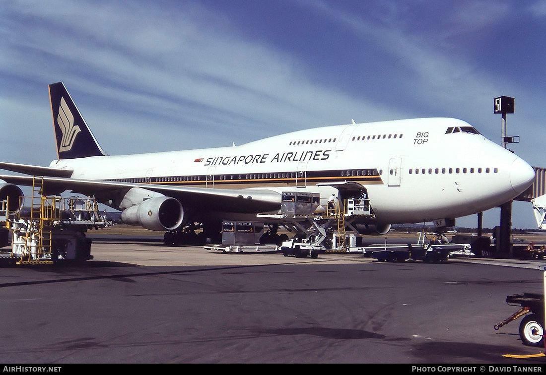 Aircraft Photo of N120KF | Boeing 747-312 | Singapore Airlines | AirHistory.net #31466
