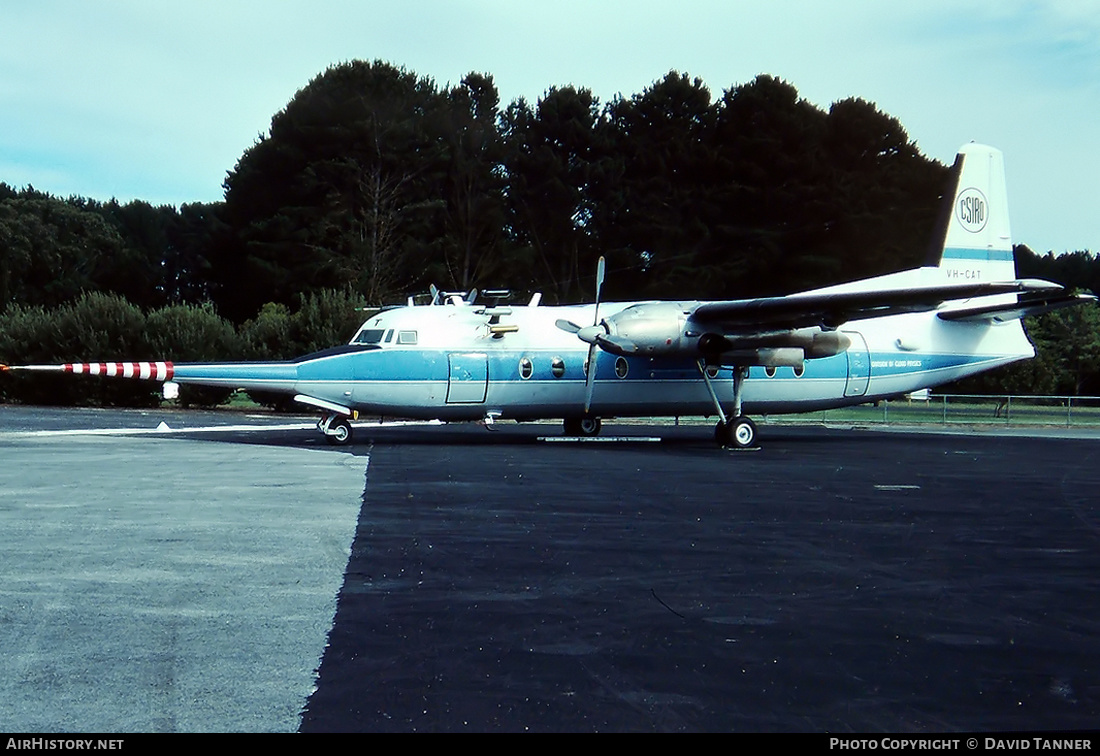 Aircraft Photo of VH-CAT | Fokker F27-100 Friendship | CSIRO | AirHistory.net #31471