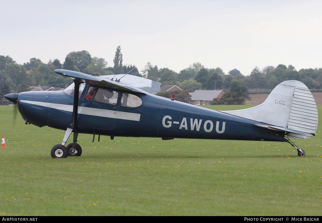 Aircraft Photo of G-AWOU | Cessna 170B | AirHistory.net #31476