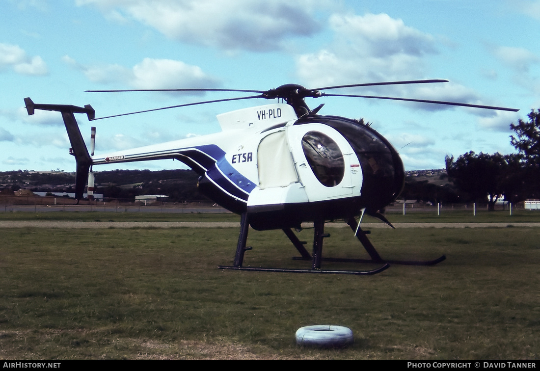 Aircraft Photo of VH-PLD | Hughes 500E (369E) | ETSA - Electricity Trust of South Australia | AirHistory.net #31497