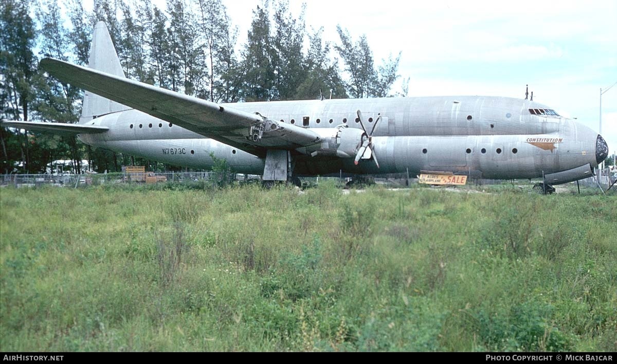 Aircraft Photo of N7673C | Lockheed XR6V-1 Constitution | AirHistory.net #31508