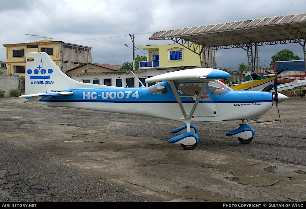 Aircraft Photo of HC-U0074 | AeroAndina MXP-150 Patriot | Aeroclub Los Rebeldes | AirHistory.net #31513