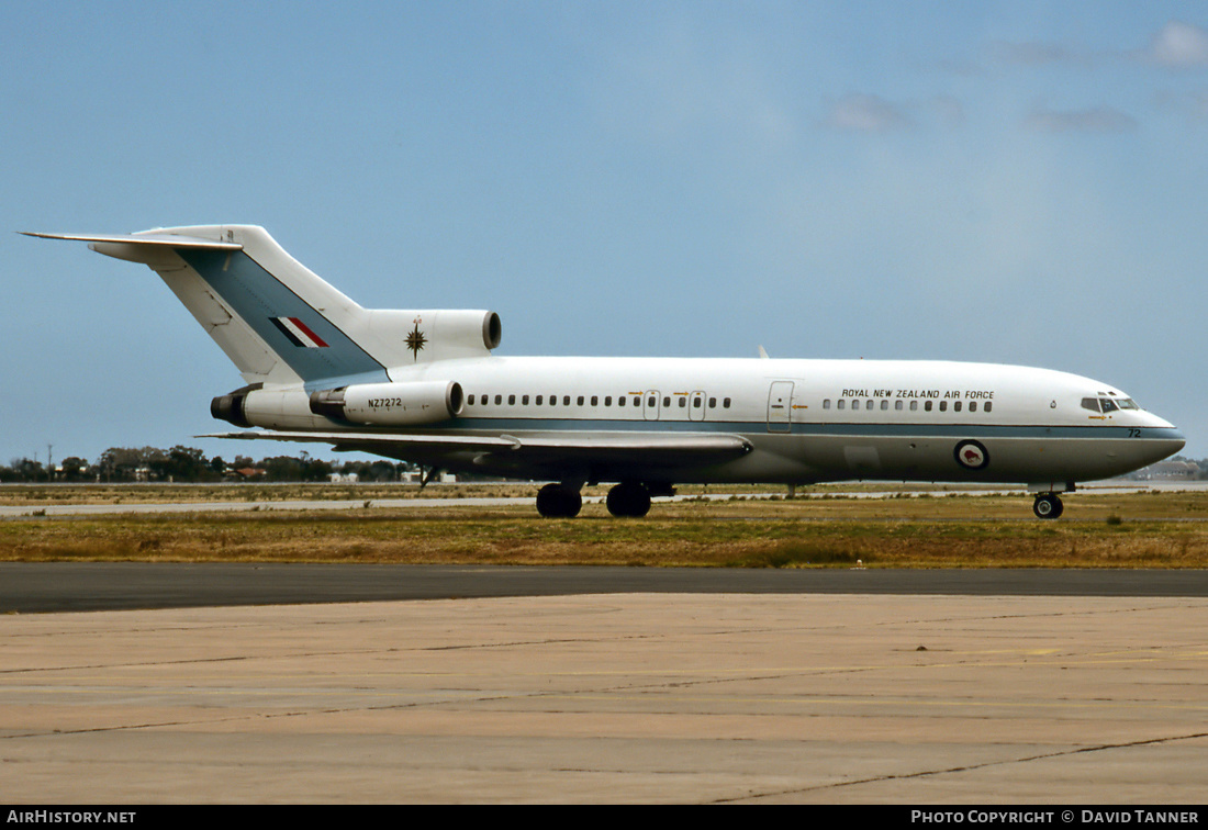 Aircraft Photo of NZ7272 | Boeing 727-22C | New Zealand - Air Force | AirHistory.net #31524