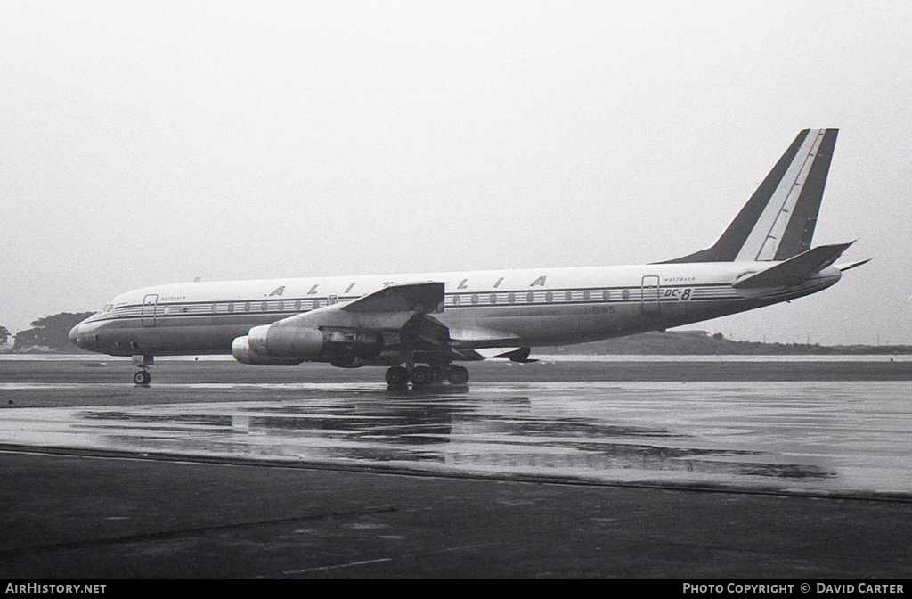 Aircraft Photo of I-DIWS | Douglas DC-8-43 | Alitalia | AirHistory.net #31527