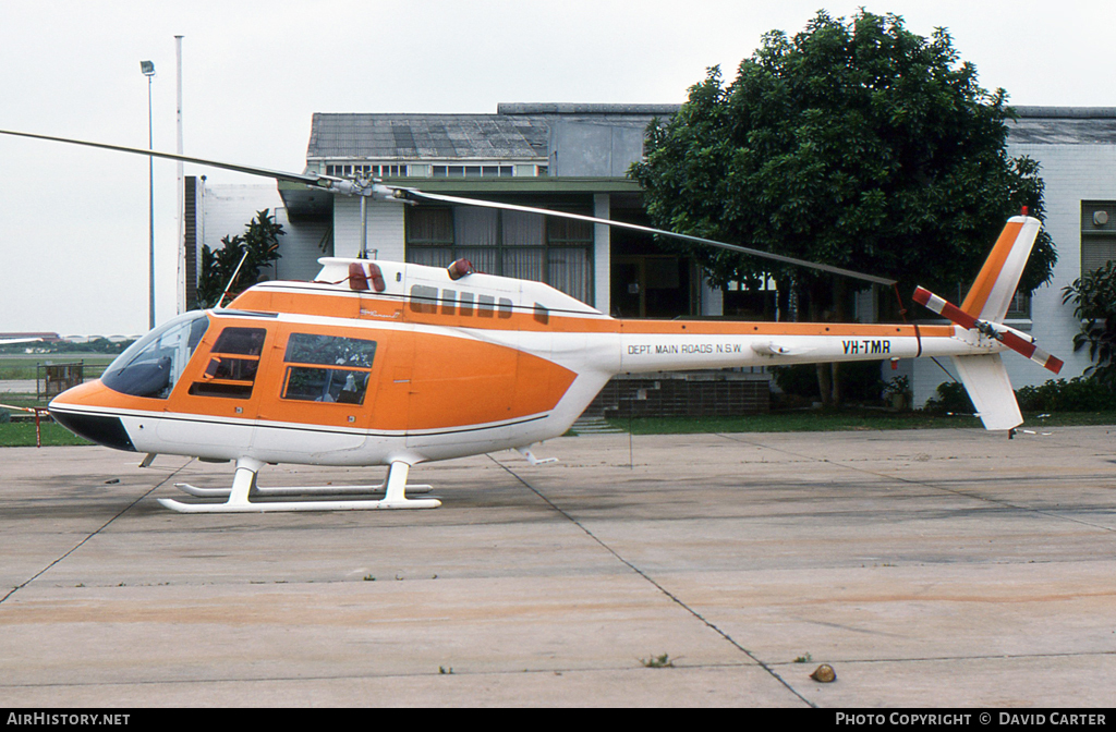Aircraft Photo of VH-TMR | Bell 206B-2 JetRanger II | Department of Main Roads | AirHistory.net #31536